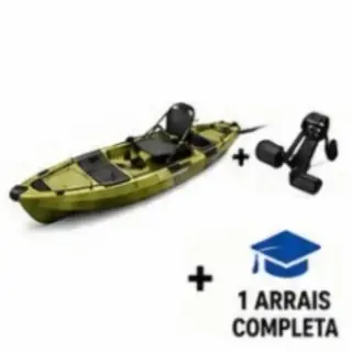 Caiaque com pedal; 1 Arrais Completa