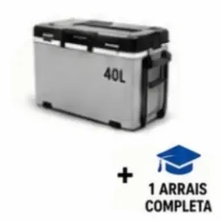 Geladeira com bateria 40L; 1 Arrais Completa